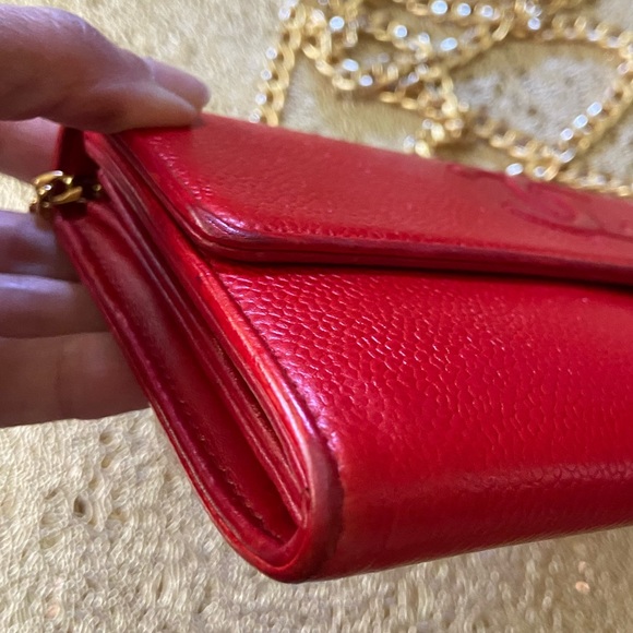Chanel Wallet with added chain strap - Authentic! - Picture 3 of 8
